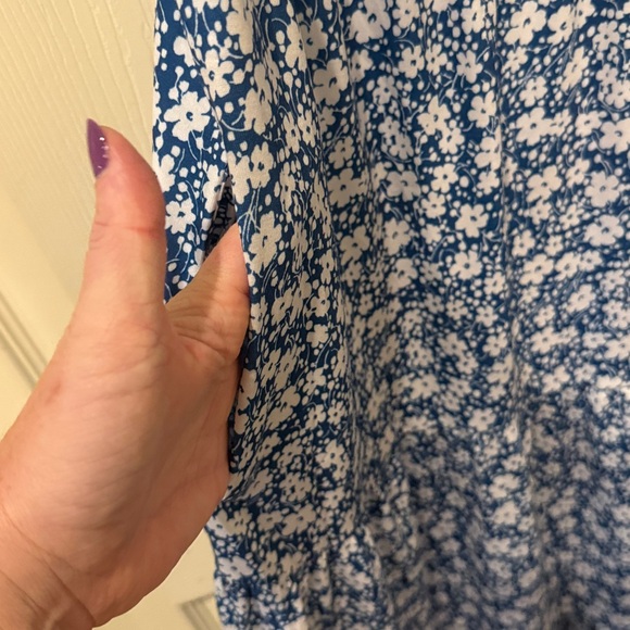 Anrabess NWT blue floral midi dress, medium - Picture 6 of 8